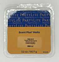 PartyLite Scent Plus Melts 9 pc Retired Scent Fallen Pine Cone P7E/SX1017/Bin 20