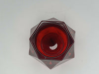 PartyLite Ruby Red Dazzle Votive Holder New No Box Single Holder P18C/ P92494