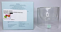 PartyLite Pop Fusion Clear Glass Refillable Holder NIB P10C/P90706