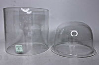 PartyLite Pop Fusion Clear Glass Refillable Holder NIB P10C/P90706