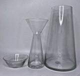 PartyLite Symmetry 3 In 1 Candle Holder Retired NIB P12D/P95075