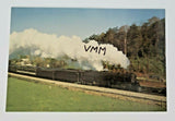 1987 Norfolk and Western Railway Locomotives 1218 Super Post Card RJ92 S57