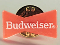 1990's Budweiser Lapel Pin Plastic Anheuser - Busch  A1-11W