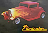 Vintage 1988 ZZ Top Eliminator Poster 34" X 22" NOS 218