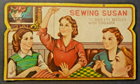 Vintage Sewing Susan 70 Gold Eye Needle Book Asst.  PB168d