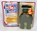 2000 Ty McDonalds Teenie Beanie Baby "The End" Retired Bear BB12