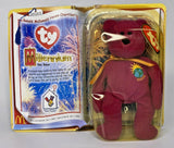 2000 Ty McDonalds Beanie Baby Legends "Millennium" Retired New Century Bear BB20