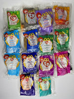 Vintage Ty McDonalds Happy Meal Beanie Babies Lot Of 14 Sealed Bags #2/BB20