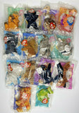 Vintage Ty McDonalds Happy Meal Beanie Babies Lot Of 14 Sealed Bags #2/BB20