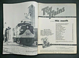 Toy Trains Magazine May 1952General Store Cut Outs  U88