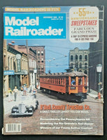 Model Railroader Magazine November 1988 Small Trolley U88