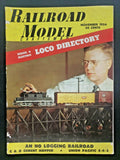 Railroad Model Craftsman Magazine November 1954 An HO Logging Railroad U88