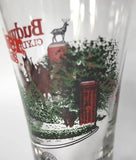 1991 Budweiser Clydesdales Pilsner Beer Glass Barware Man Cave 12oz U94