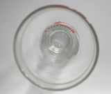 1980's Budweiser Hopps Print Pilsner Beer Glass Barware Man Cave 10oz U94