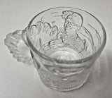 1995 Mcdonald's Two Faces Batman Forever DC Comics Clear Glass Cup Mug W4