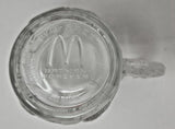 1995 Mcdonald's Two Faces Batman Forever DC Comics Clear Glass Cup Mug W4