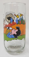 1980's Camp Snoopy Collection McDonald’s Drinking Glass Linus “No Picnic” W3