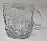 1995 McDonald's Batman Forever Riddler Glass Mug Cup Drinkware W4