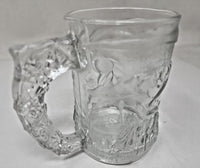 1995 McDonald's Batman Forever Glass Mug Cup Batman Glass W4