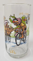 1981 McDonald's "The Great Muppet Caper" glasses featuring Kermit the Frog W4