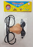1960's Display Box & 48 Dime Store Kids Plastic Disguise Sets NOS Glasses Nose