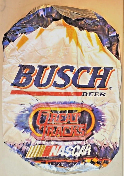 1990's Busch / Busch Light Large Inflatable Beer Can Store Display NASCAR U136