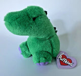 1997 Puffkins Pickles the Green Dragon Plush Toy BB1