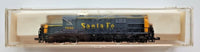 ALCO N scale Engine Locomotive 7550 Santa Fe Railroad U103-23