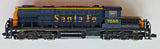 ALCO N scale Engine Locomotive 7550 Santa Fe Railroad U103-23