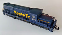 ALCO N scale Engine Locomotive 1280 Santa Fe Railroad U103-21