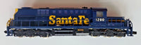 ALCO N scale Engine Locomotive 1280 Santa Fe Railroad U103-21