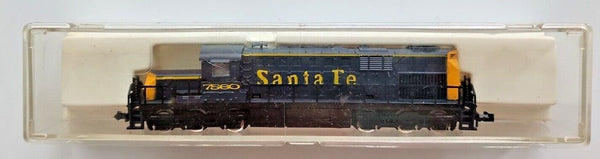 ALCO N scale Engine Locomotive 7560 Santa Fe Railroad U103-22