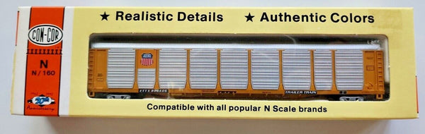 Con-Cor Union Pacific Auto Rack Car N Scale ETTX 800405 Trailer Train U105-42