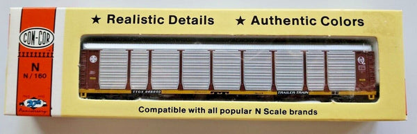 Con-Cor Santa Fe Auto Rack Car N Scale TTGX 965940 Trailer Train U105-47