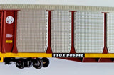 Con-Cor Santa Fe Auto Rack Car TT965942 Trailer Train N Scale Model U105-49