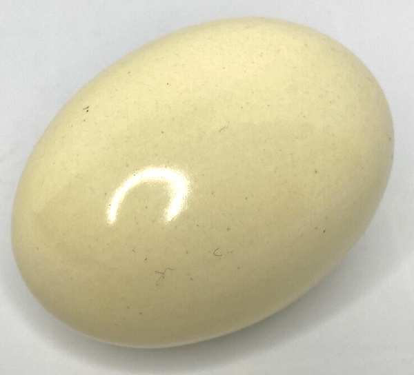 Vintage Ceramic Miniature Light Yellow Decorative Easter Egg  SKU PB188-11