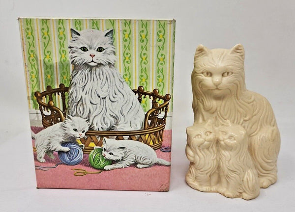 Vintage Avon Pampered Persian Cats Decorative Pomander NIB U95