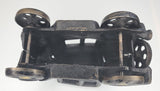 Vintage Cast Iron Model T Toy Coupe 5” Black/Gold, Unbranded U104