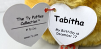 TY Puffies "Tabitha" Cat Plush Toy SKU BB22