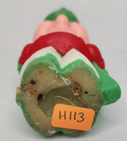 Vintage Holly Brights Toy Soldier Christmas Holiday Candle 5.5" SKU H113