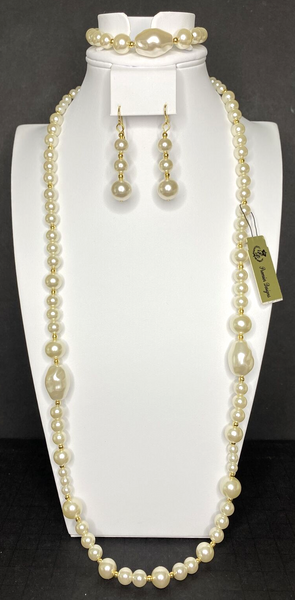 Premier Designs Jewelry "Moonbeam" Necklace Bracelet & Earrings New SKU PD15