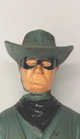 Vintage 1966 Lone Ranger  Lakeside Toys 6.5" Bendable American Hero & Horse BD9