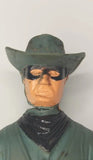 Vintage 1966 Lone Ranger  Lakeside Toys 6.5" Bendable American Hero & Horse BD9