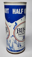 1970's Busch Half Quart 1 Pint 16oz Anheuser Busch Empty Beer Steel Can BC4-4