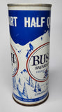 1970's Busch Half Quart 1 Pint 16oz Anheuser Busch Empty Beer Steel Can BC4-4