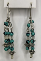 Premier Designs Jewelry "Cozumel" Simulated Turquoise Necklace & Earrings PD33