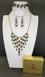 Premier Designs Jewelry "Ageless" Necklace Bracelet & Earrings Set SKU PD50