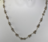 Premier Designs Jewelry Silver Tone Beaded Necklace Earring Bracelet SKU PD39