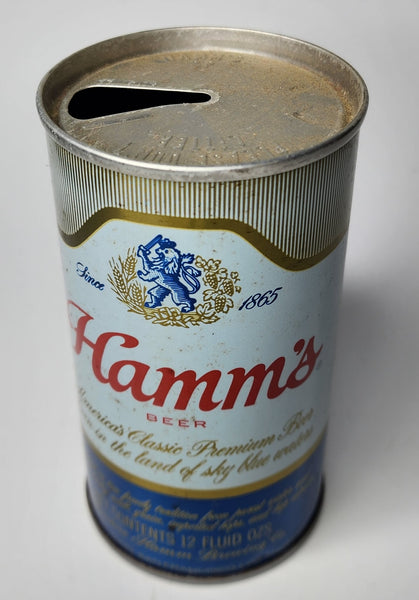 1970's Hamm's Beer 12oz Theodore Hamm's Breweries Empty Beer Can BC4-26