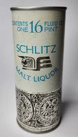 1970's Schlitz Malt Liquor 16oz Schlitz Breweries Milwaukee, WI Empty Beer Can BC4-36